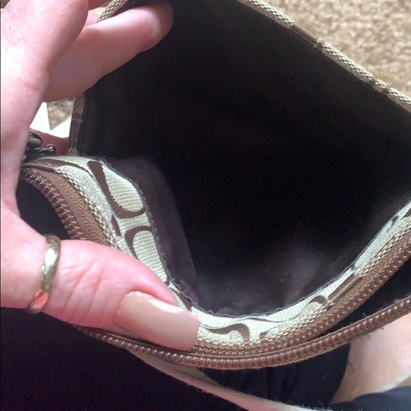 Brown /tan coach purse - Picture 3 of 4